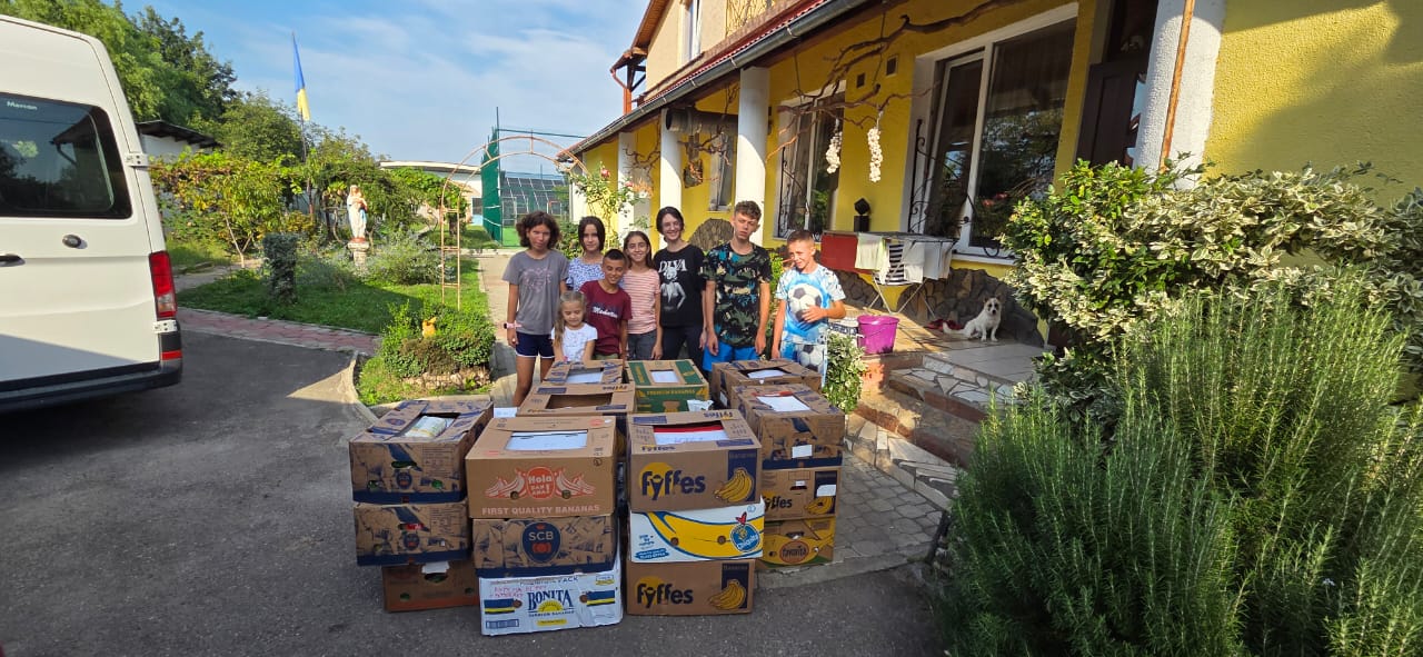 Předání pomoci v létě 2025