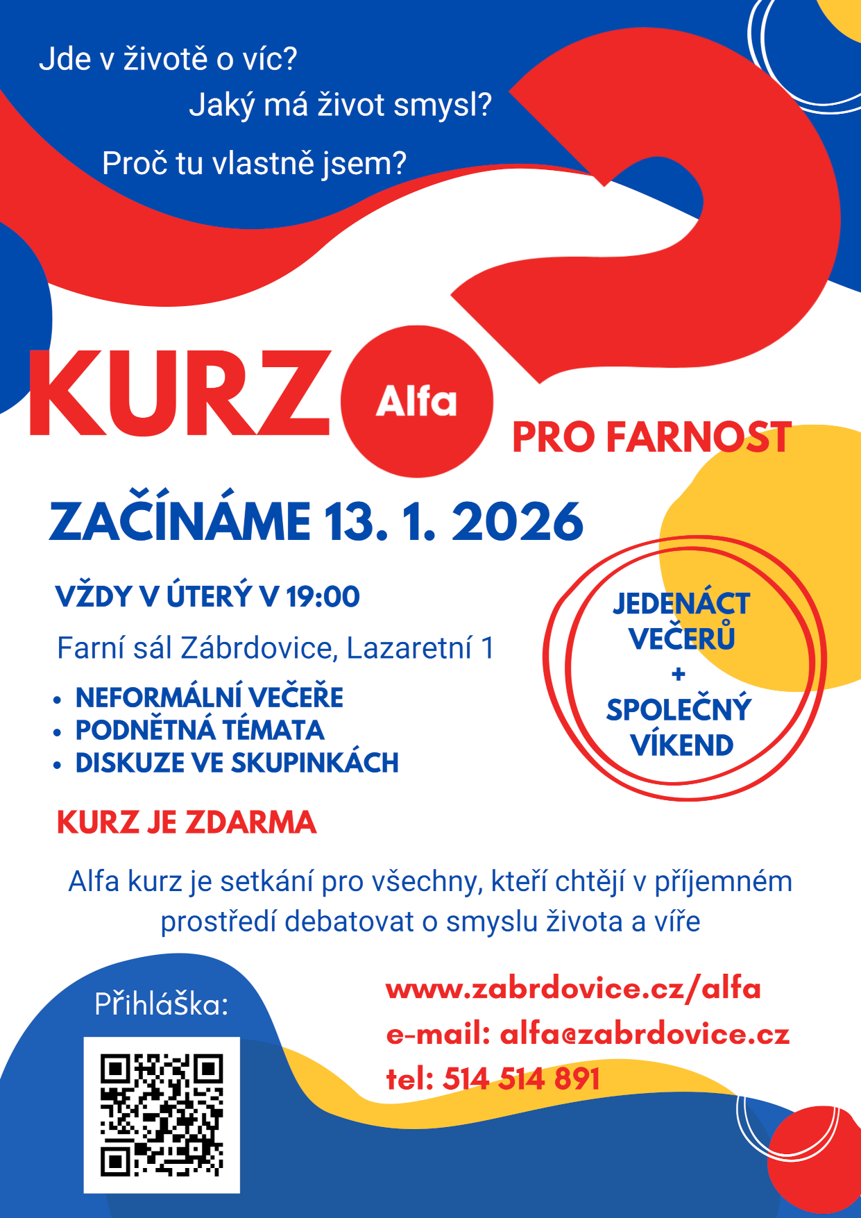 Pozvánka na kurz Alfa